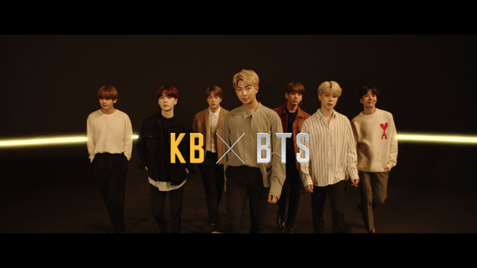 KB국민은행은 27일 올해 2월부터 광고 모델로 활동해 온 방탄소년단과 광고모델 재계약을 체결했다고 밝혔다.