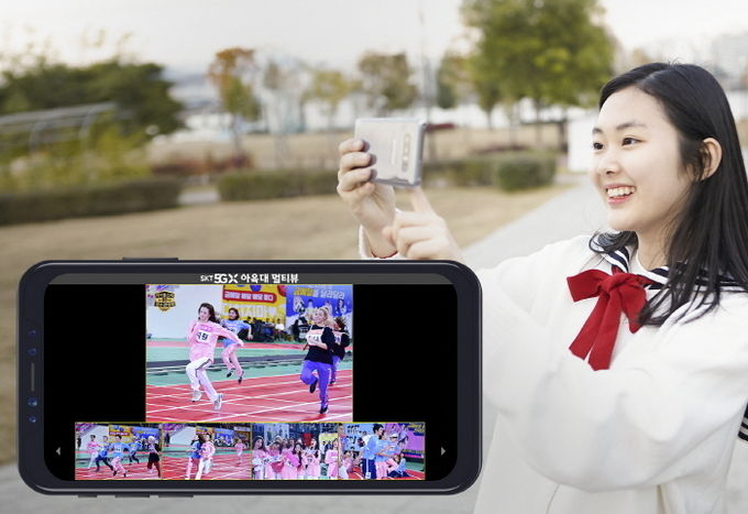 SK텔레콤은 오는 12일부터 모바일 OTT서비스 옥수수 5GX관에서 MBC 추석 특집 예능프로그램 ‘아육대’를 멀티뷰 VOD로 서비스할 예정이라고 11일 밝혔다. 