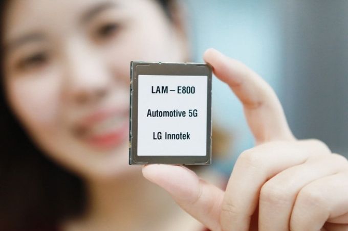 LG이노텍은 세계 최초로 퀄컴칩 기반 ‘차량용 5G 통신모듈’을 개발했다고 16일 밝혔다. 사진=LG이노텍