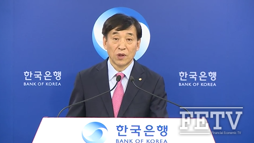 이주열 한국은행 총재가 브리핑하고 있다. (사진=한국은행)