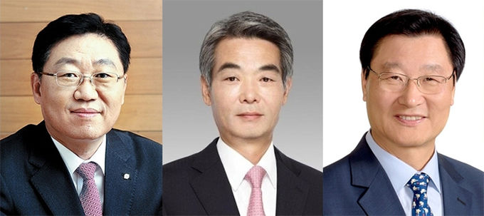 (왼쪽부터) 나재철 대신증권 사장, 신성호 전 IBK투자증권 사장, 정기승 KTB자산운용 부회장. 사진=각 사