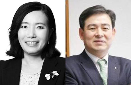 (왼쪽부터) 박정림, 김성현 KB증권 대표.