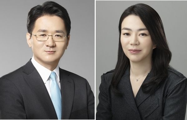 (왼쪽부터) 조원태 한진그룹 회장, 조현아 전 대한항공 부사장
