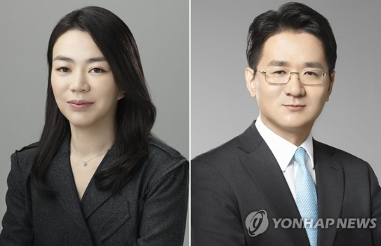 (왼쪽부터) 조현아 전 대한항공 부사장, 조원태 한진그룹 회장