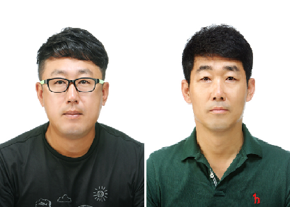 (왼쪽부터) 손성모, 최봉석씨