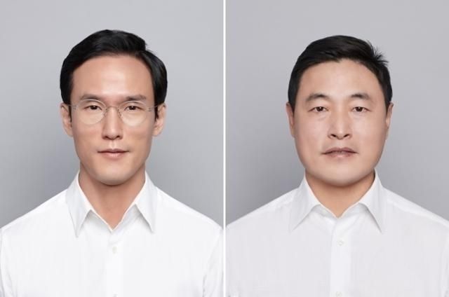 (왼쪽부터) 한국타이어 조현범 사장, 조현식 대표