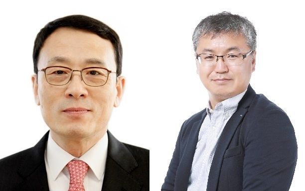 (왼쪽부터) 이방수 사장(CRO겸 경영지원센터장), 노세원 전무(사진=LG에너지솔루션)