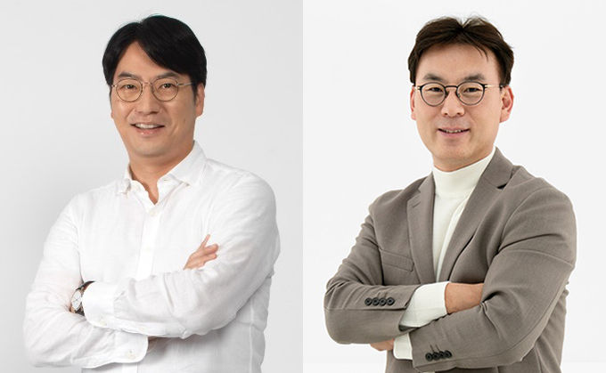 (좌) 이승원 글로벌 총괄 사장 (우) 도기욱 신임 각자 대표 내정자 (사진 = 넷마블)
