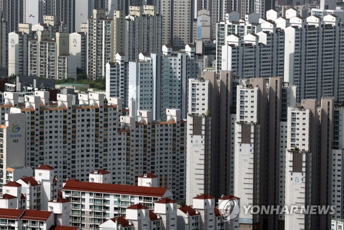 서울 아파트 전경. 제공=연합뉴스