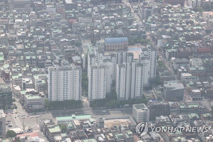 서울 아파트 전경. 제공=연합뉴스