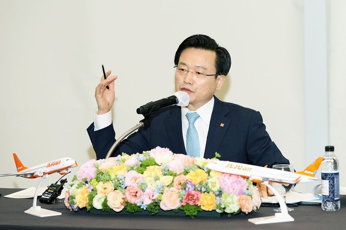 김이배 제주항공 대표. 제공=제주항공