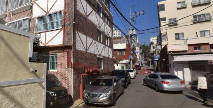부산 부곡동 부곡2구역 재개발 지역 전경. 제공=네이버지도
