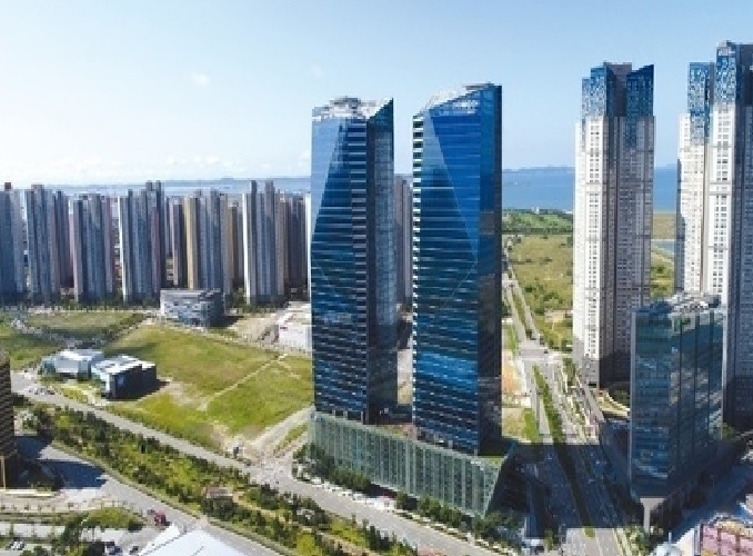 포스코건설 사옥 전경. 