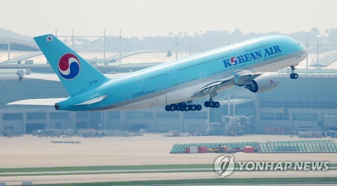 대한항공 여객기. 제공=연합뉴스