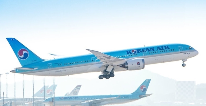 대한항공 보잉787-9. 제공=대한항공