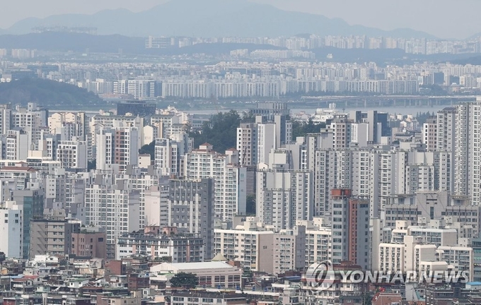 서울 아파트 전경. 제공=연합뉴스