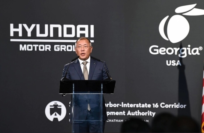 정의선 현대차그룹 회장. 