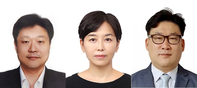 신임 임원승진자 (왼쪽부터) 유광준 전무, 이우선 상무, 이재철 이사(사진=메디톡스)