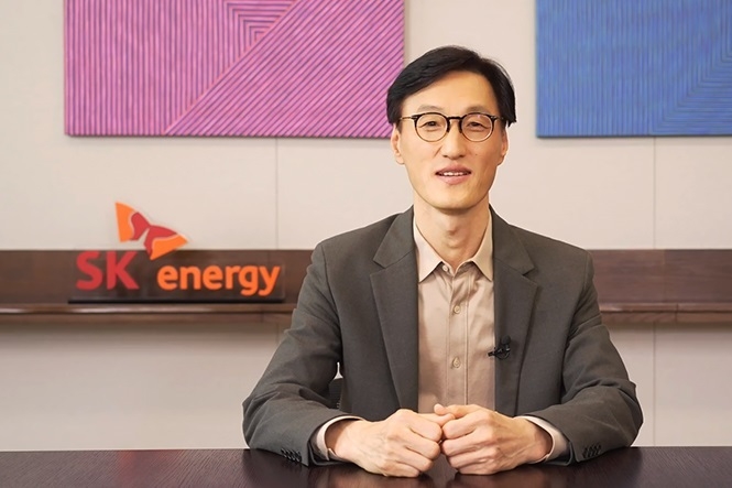 조경목 SK에너지 사장의 2022년 경영활동 모습(사진=SK에너지)