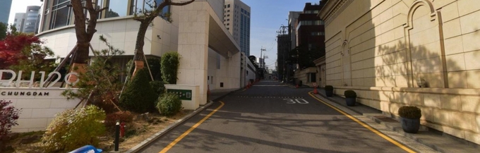 서울 강남구 청담동에 위치한 아파트 '더펜트하우스청담' 전경. 사진=네이버부동산