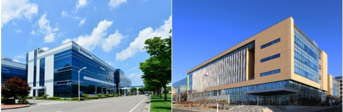 LG에너지솔루션 오창공장(왼쪽)과 삼성SDI 연구소(사진= 각 사)