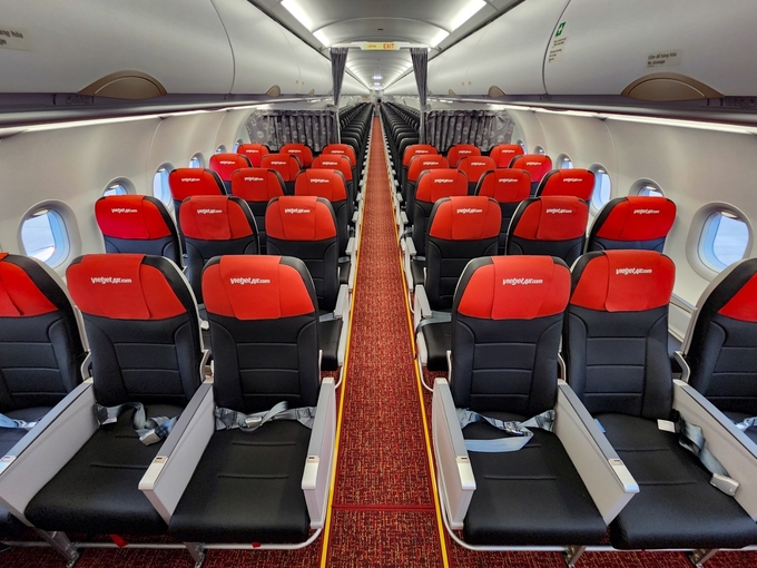 비엣젯의 새로운 A321 Neo ACF 항공기 / 사진=비엣젯 항공 제공