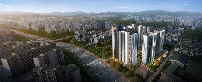 가락쌍용2차 아파트 조감도. 사진=삼성물산
