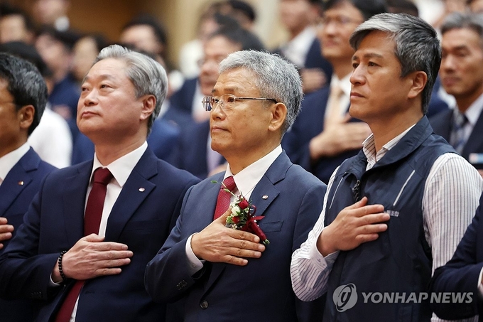 김동철 신임 한전 사장 취임(사진=연합뉴스)