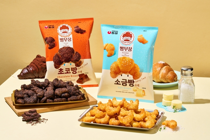 농심의 베이커리 스낵 신제품 '빵부장'. (사진=농심) 