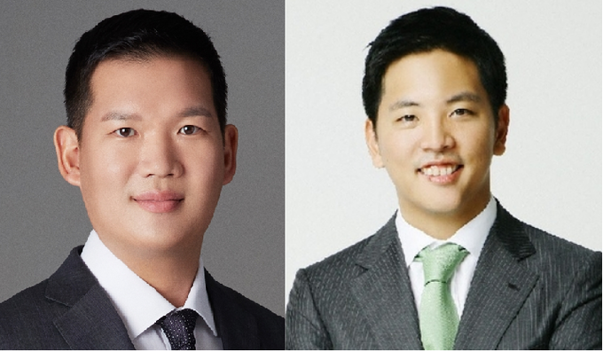 (왼쪽부터) 허윤홍 GS건설 대표, 박세창 금호건설 부회장(사진=각 사)