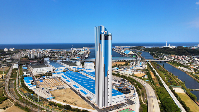 강원도 동해시 LS전선 HVDC 전용 공장 전경(사진=LS전선)