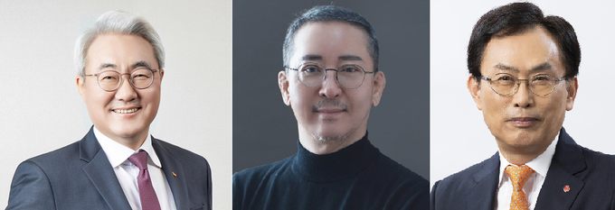 (왼쪽부터) 김준 SK이노베이션 전 부회장, 권영수 LG에너지솔루션 전 부회장, 김교현 롯데케미칼 전 부회장 순(사진=각 사)
