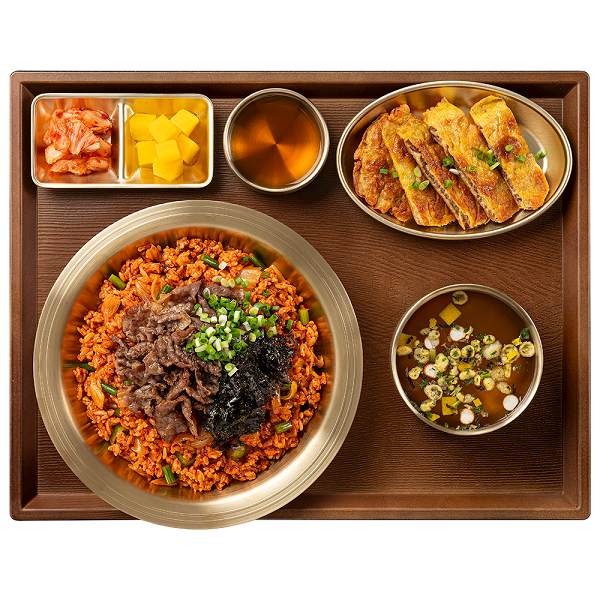 한상소반 차돌볶음밥 세트/사진=한상소반 제공