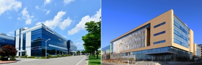LG에너지솔루션 오창공장(왼쪽)과 삼성SDI 연구소(사진= 각 사)
