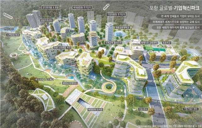 포항 기업혁신파크 조감도(사진=연합뉴스)