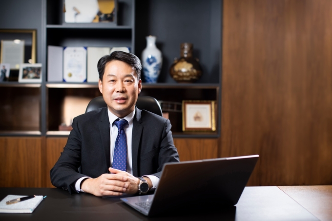 코오롱인더스트리 김영범 대표(사진=코오롱인더스트리) 