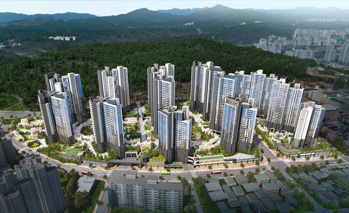 울산광역시 라엘에스 조감도(사진=롯데건설)