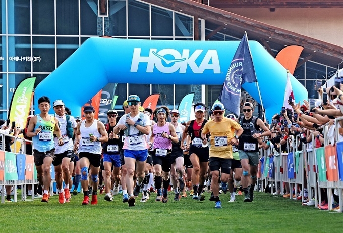 2024 운탄고도 스카이레이스/사진=호카(HOKA) 제공