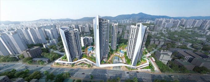 장안동 현대아파트 재건축 투시도(사진=HDC현대산업개발)