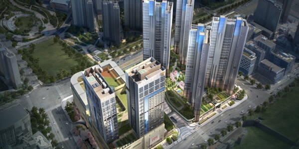 동탄역 롯데캐슬(사진=롯데건설)