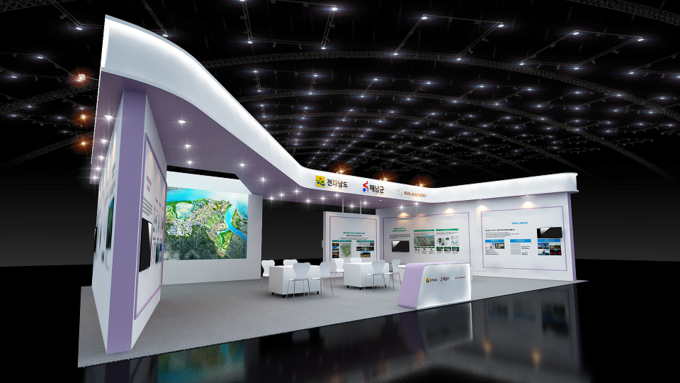 BS산업의 2024 월드 스마트시티 엑스포 참가 부스 이미지 [사진 한양[