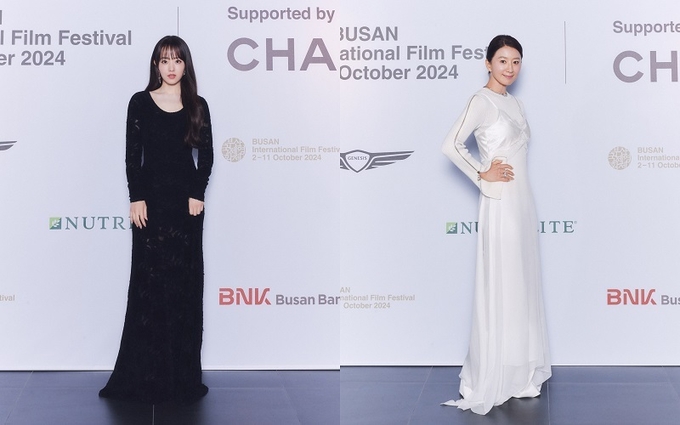 제 29회 부산국제영화제 레드카펫을 빛낸 배우들의 스타일링/사진=샤넬 제공