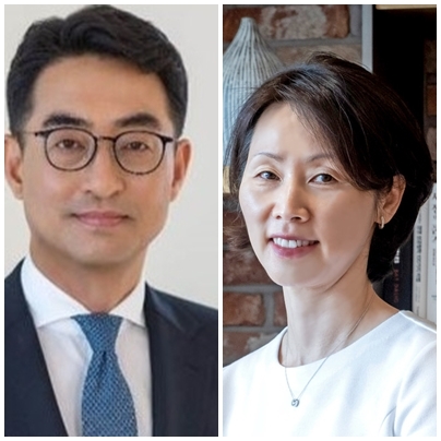 (왼쪽)오윤석 네오이뮨텍 개발 총괄 사장, 김경아 삼성바이오에피스 사장