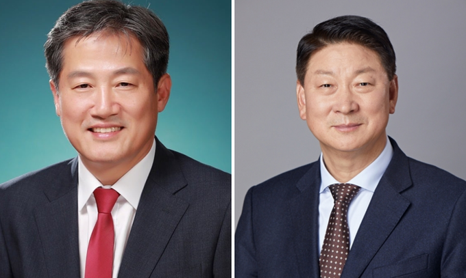 (왼쪽부터) 정완규 여신금융협회장, 오화경 저축은행중앙회장