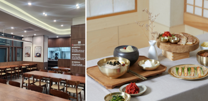 가산직영점 매장 / 사진=삼교리동치미막국수 제공