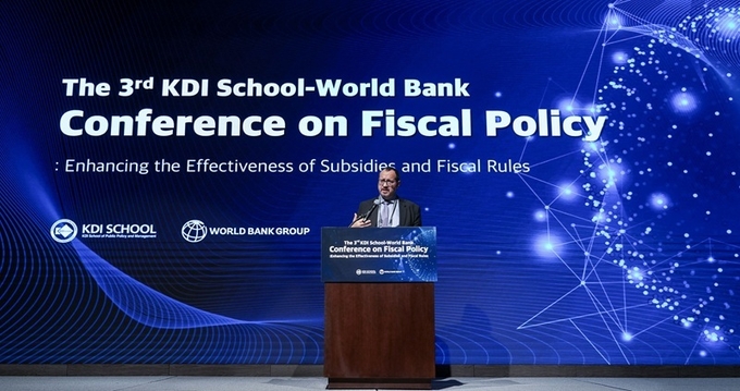 사진=Stefano Curto 세계은행 재정정책실장(KDI국제정책대학원 제공)