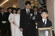 '하늘로 돌아간 조양호 회장'…유가족·친인척 영결식 엄수