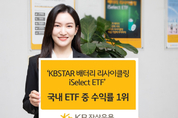 KB자산운용 배터리 리사이클링 ETF, 1개월 ETF 전체수익률 1위