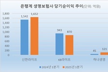 신한라이프, 은행계 생보사 순익 1위…‘톱2’ 질주 가속화