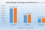 3대 생보사, 퇴직연금 보유계약 56兆 돌파…교보 1.4조↑
